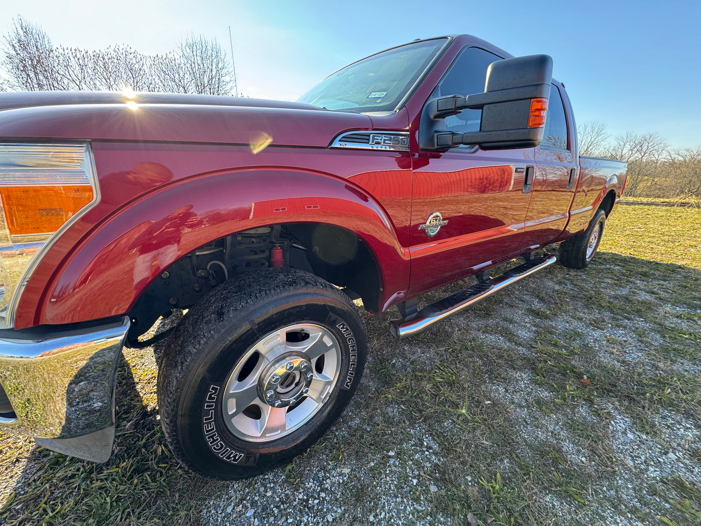 2015 F250 XLT 159k Miles Rebuilt title #1083