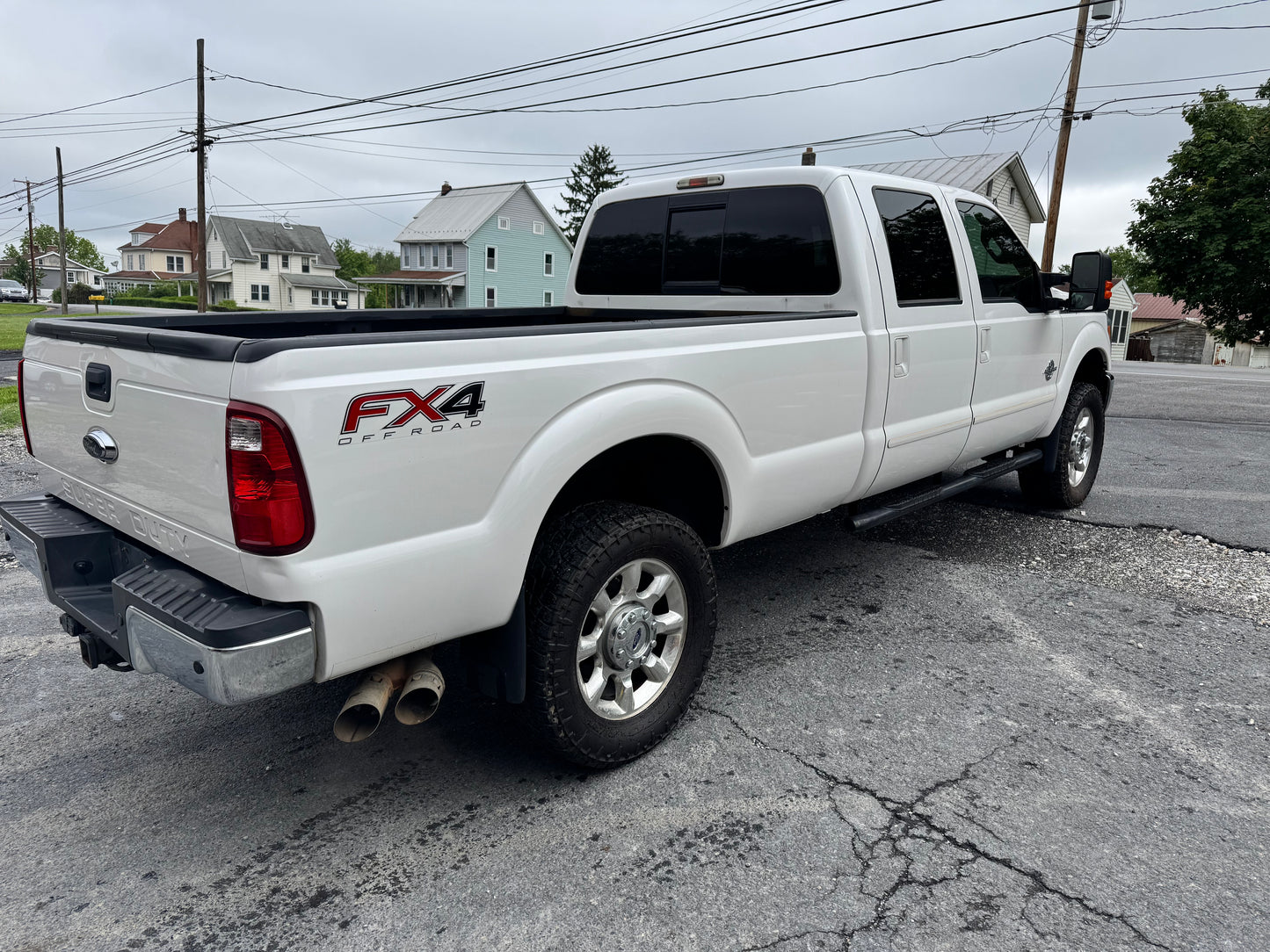 11-16 Superduty 8’ bed pearl white code UG #1092