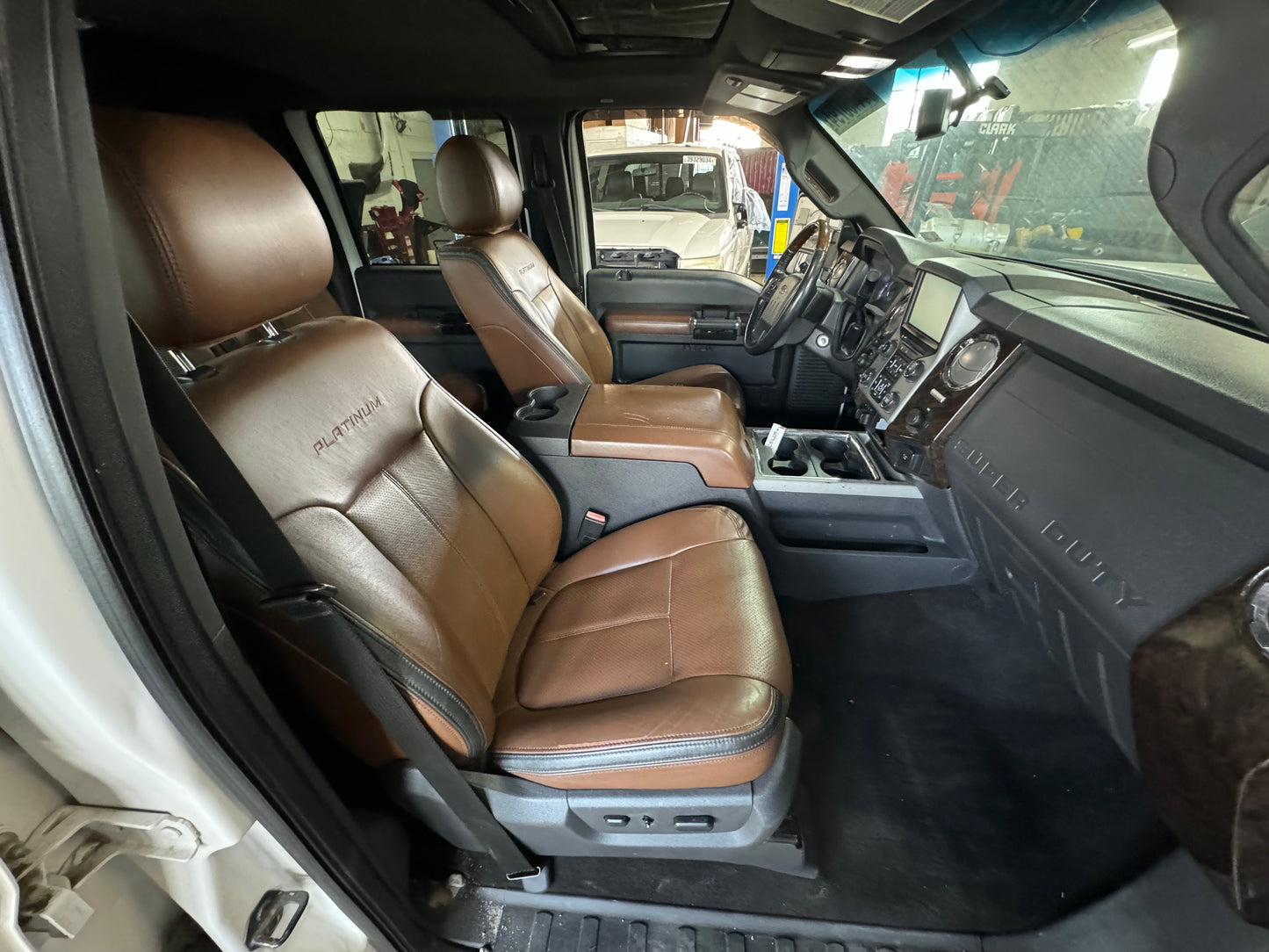 2013-2016 Superduty Platinum seats Pecan