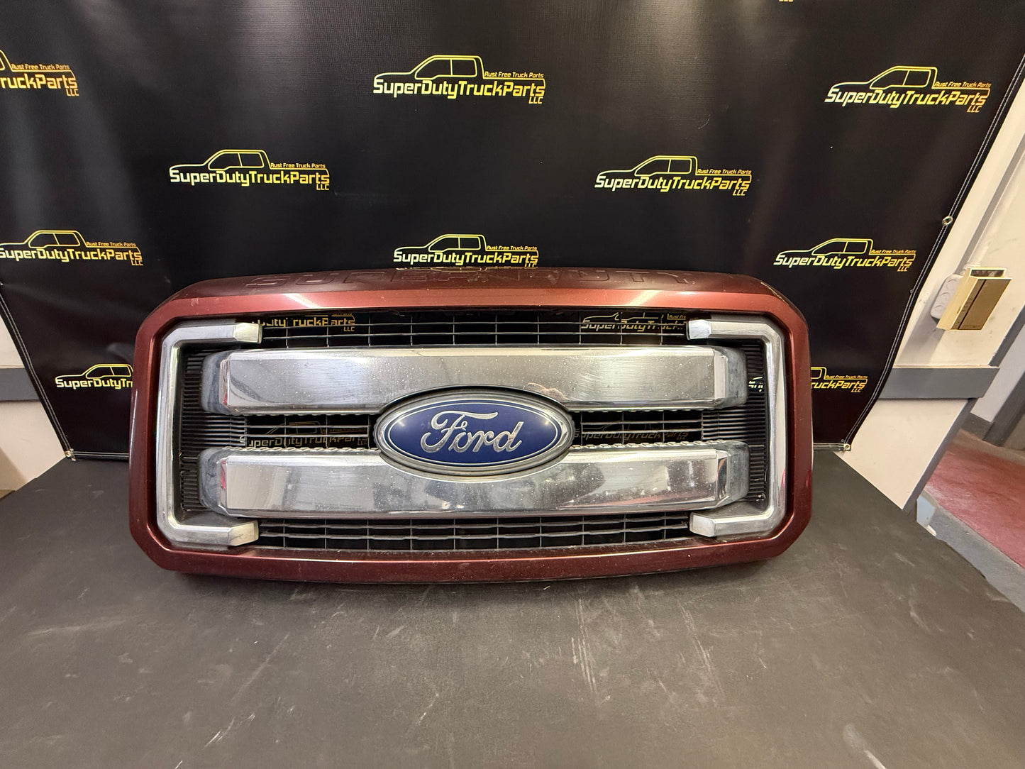 11-16 Ford Superduty King Ranch Grille Bronze Fire H7