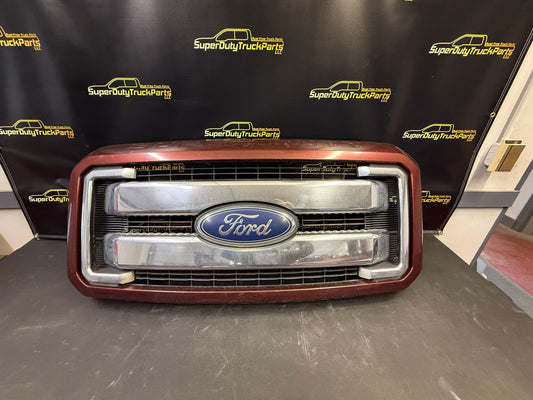 11-16 Ford Superduty King Ranch Grille Bronze Fire H7