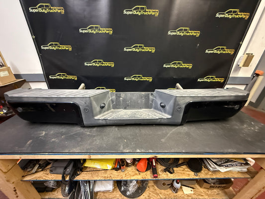 08-16 Superduty Rear Bumper w/ Park Assist Black #1109