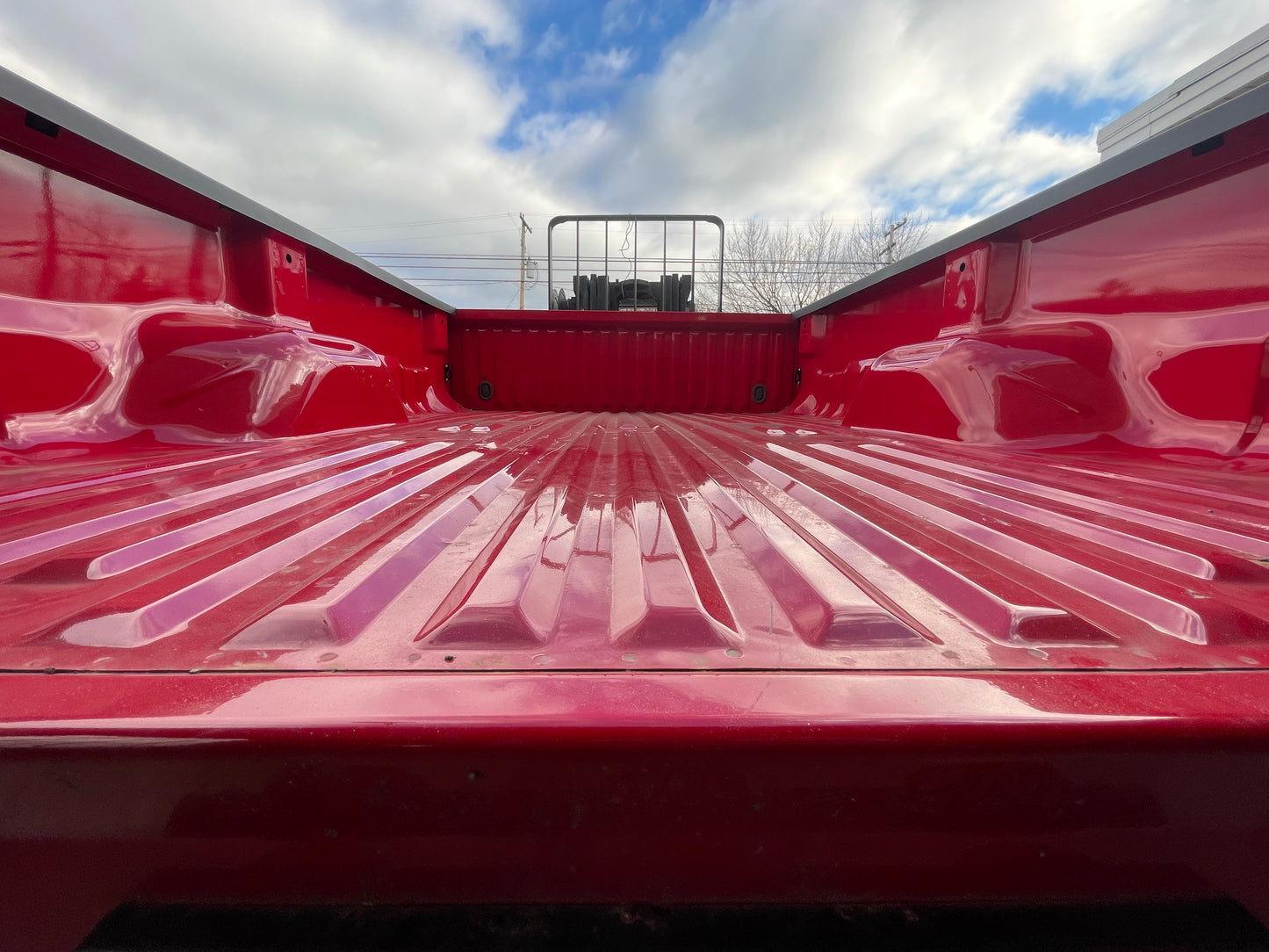 2011-2016 Superduty DRW 8’ Bed Vermillion red F1 #1232