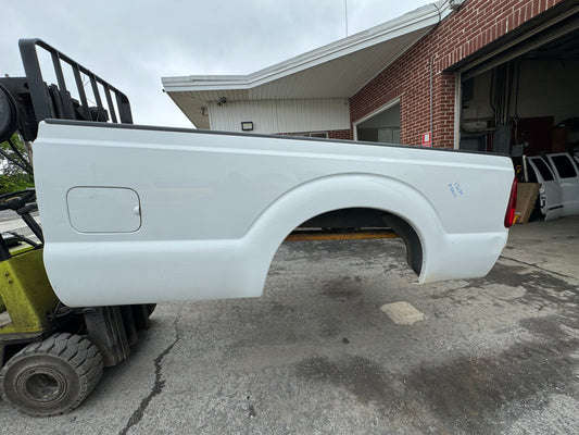 2011-2016 Superduty 8’ bed Oxford white #12634