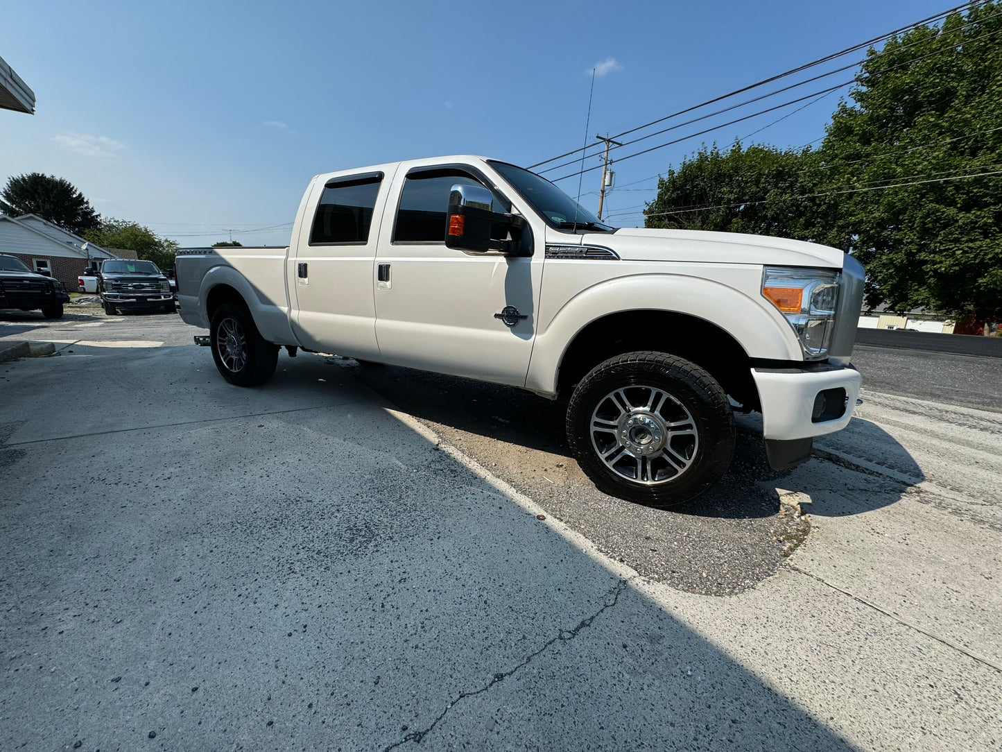 2013 F250 Platinum 6.7 powerstroke 142k miles- clean title