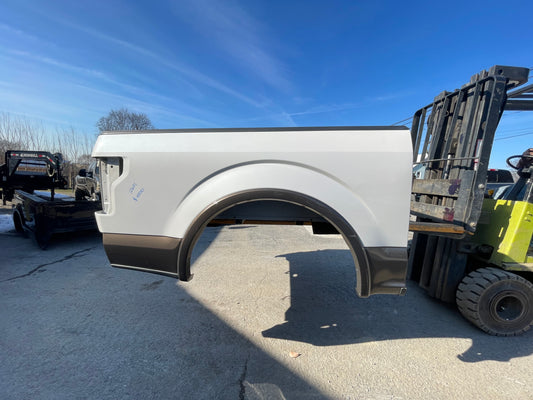 2015-2020 F150 5’6” pearl white/carribou #12601