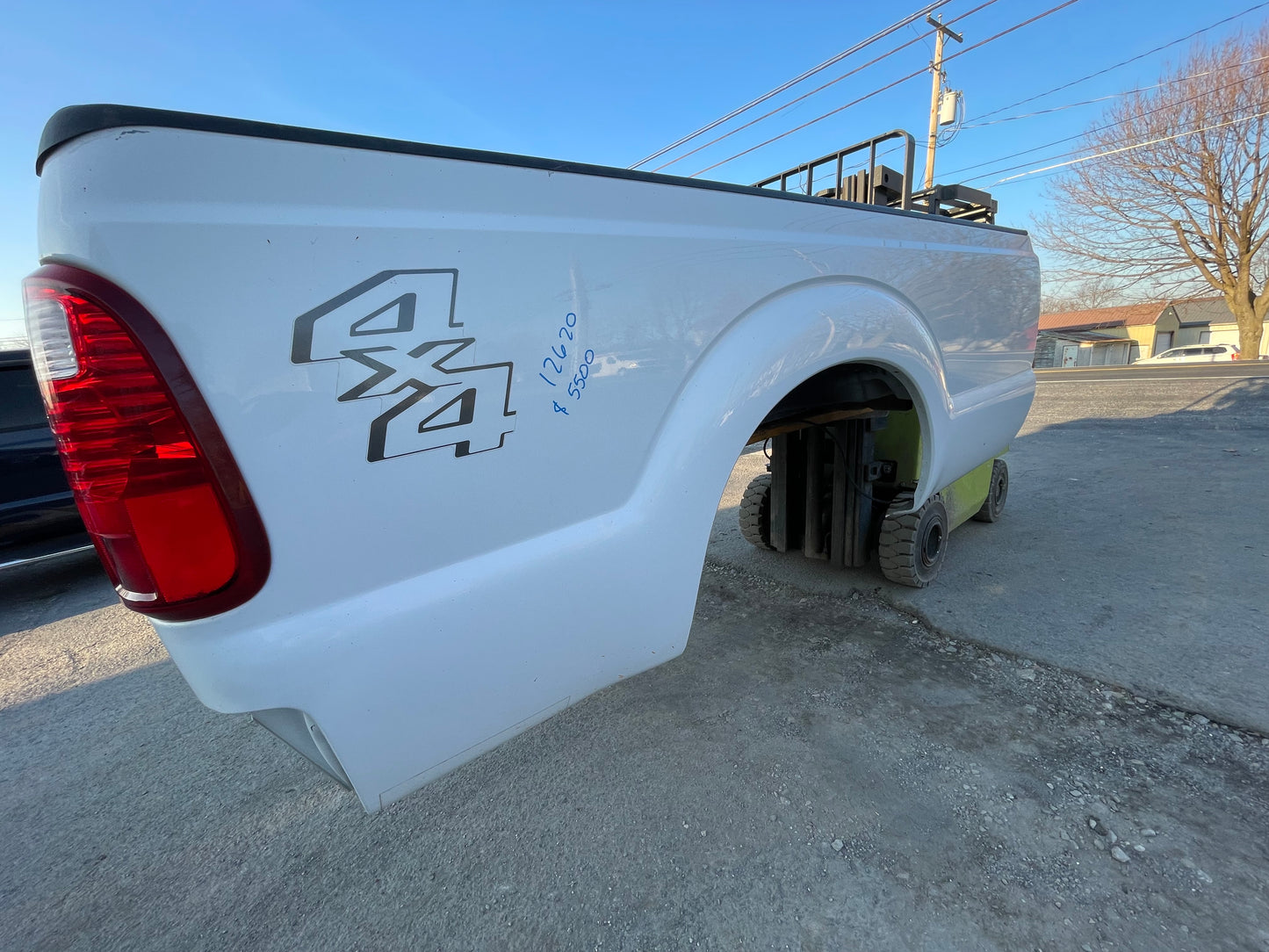 2011-2016 Superduty 8’ bed Oxford white z1 #12620