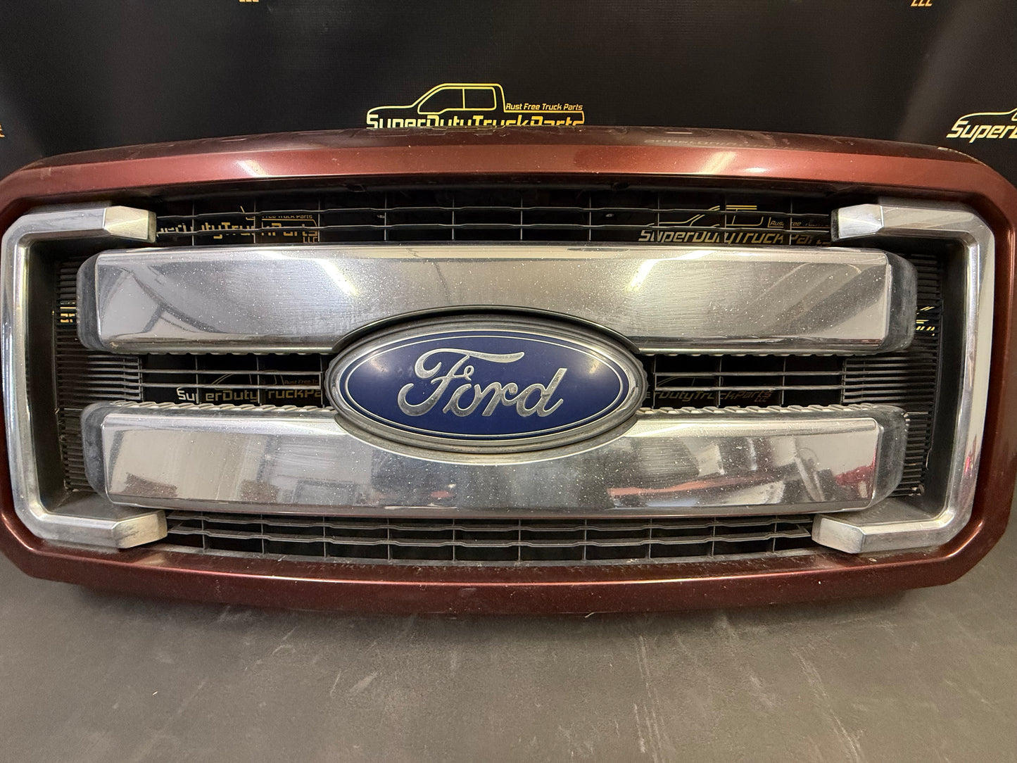 11-16 Ford Superduty King Ranch Grille Bronze Fire H7