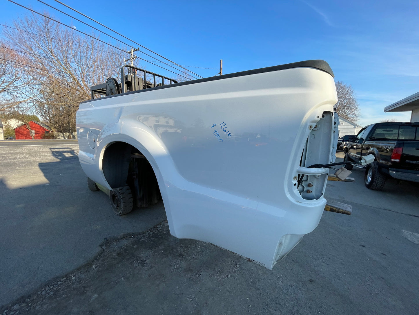 1999-2010 Superduty short bed Oxford white #12616