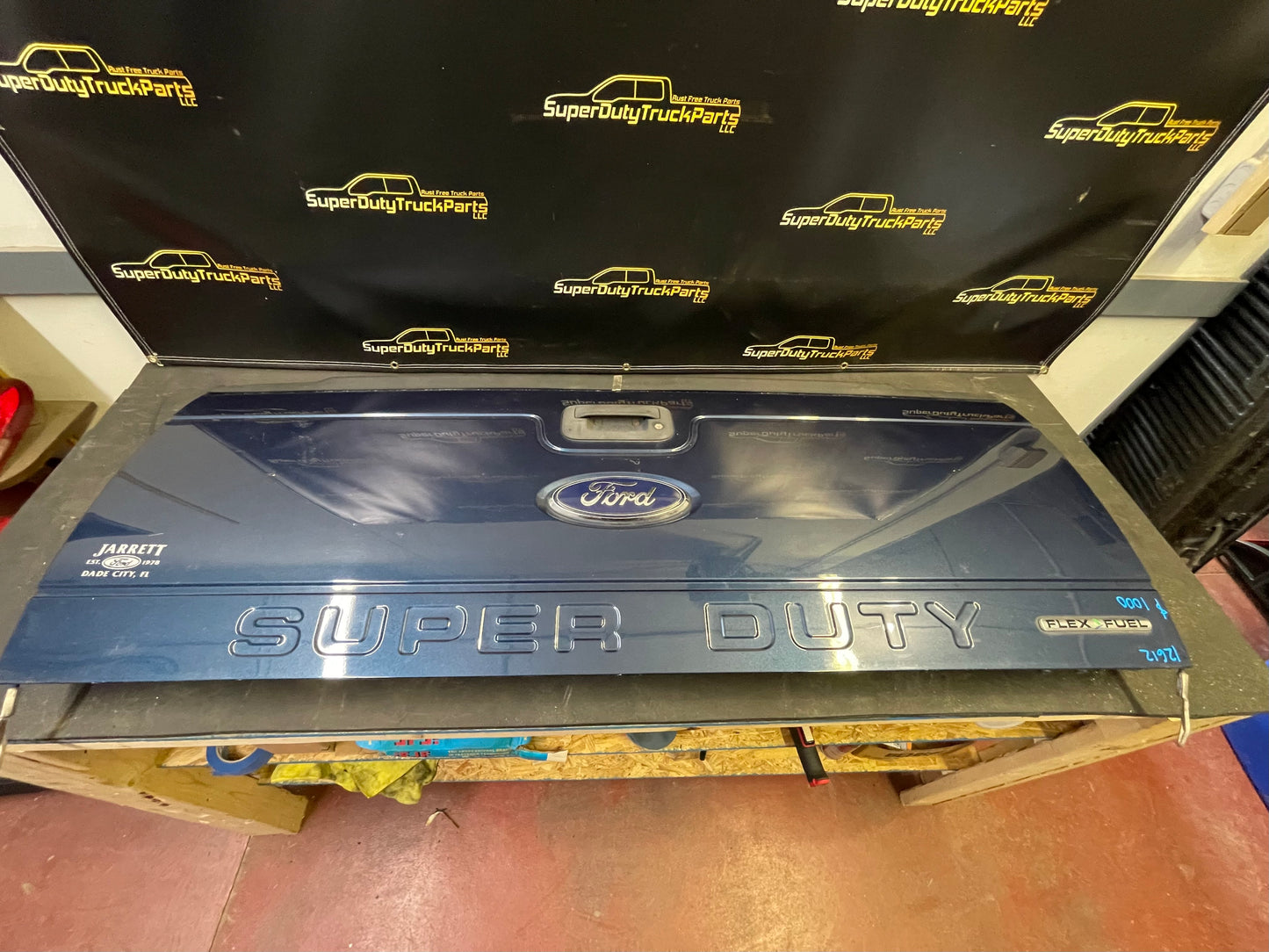 2013-2016 Superduty Tailgate no step no camera (fits 99-16) Blue Jeans N1 #12613