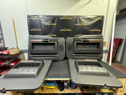 2011-2016 Superduty Platinum Pecan Door Panels