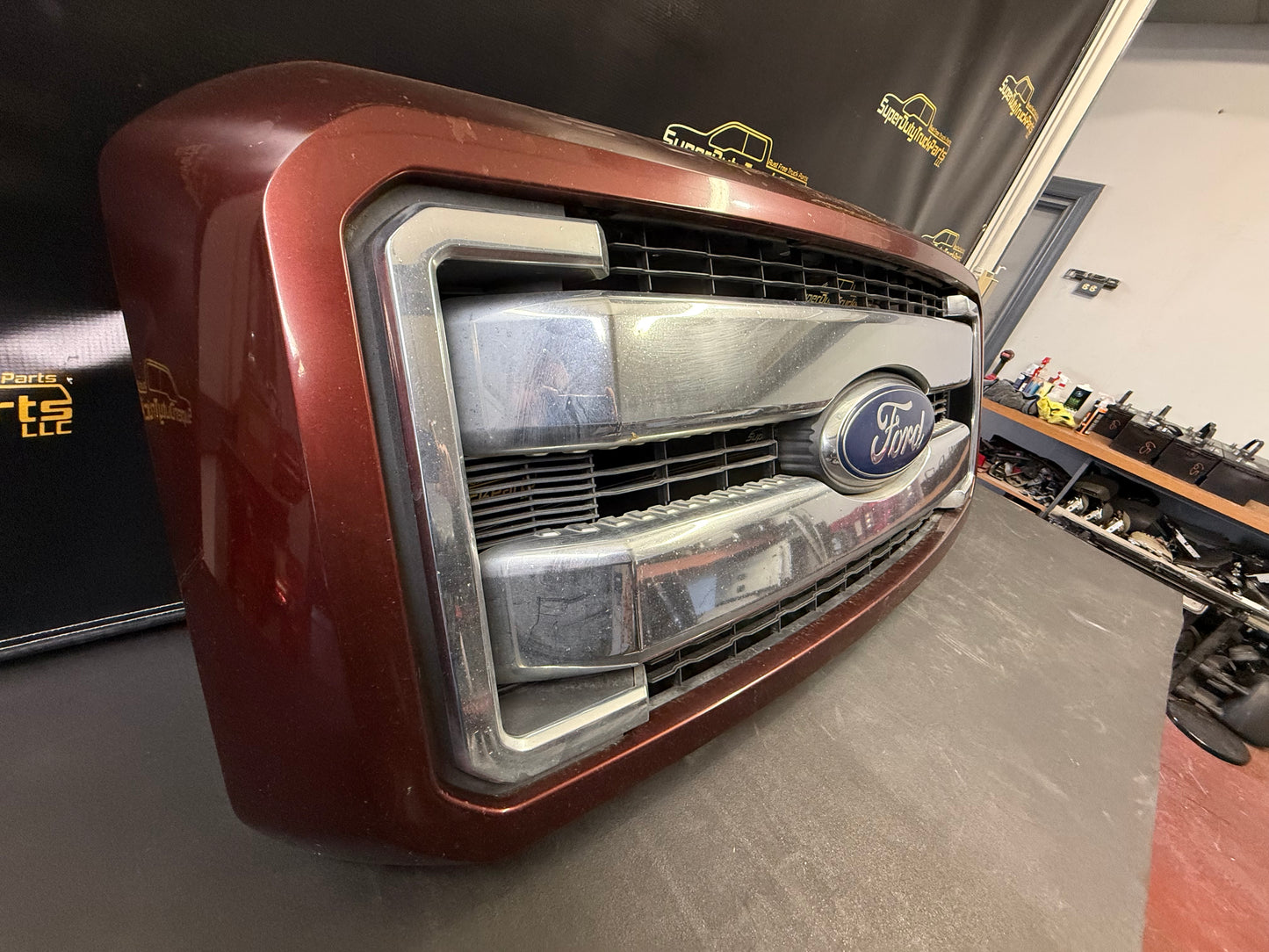 11-16 Ford Superduty King Ranch Grille Bronze Fire H7