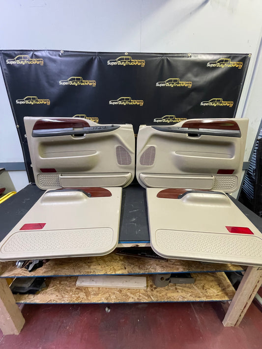 99-07 Superduty Lariat Door Panels Tan