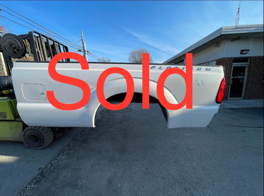 2011-2016 Superduty 8’ bed pearl white UG #12613