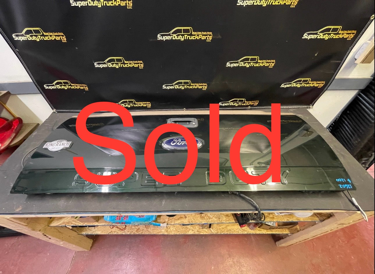 2011-2016 Superduty Tailgate w Camera color W6 #12602