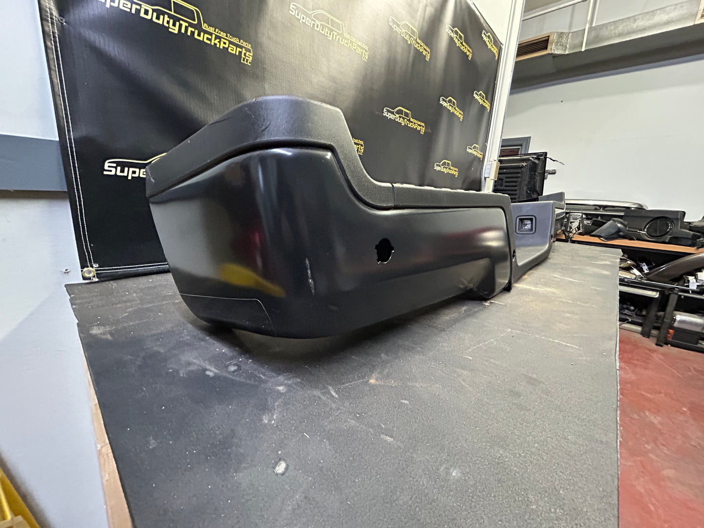 2017-2022 Superduty Rear paintable bumper w/sensor hole