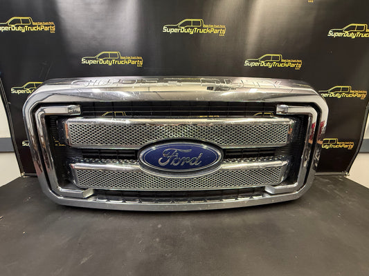 2011-2016 Ford Super Duty Chrome Grille #1113