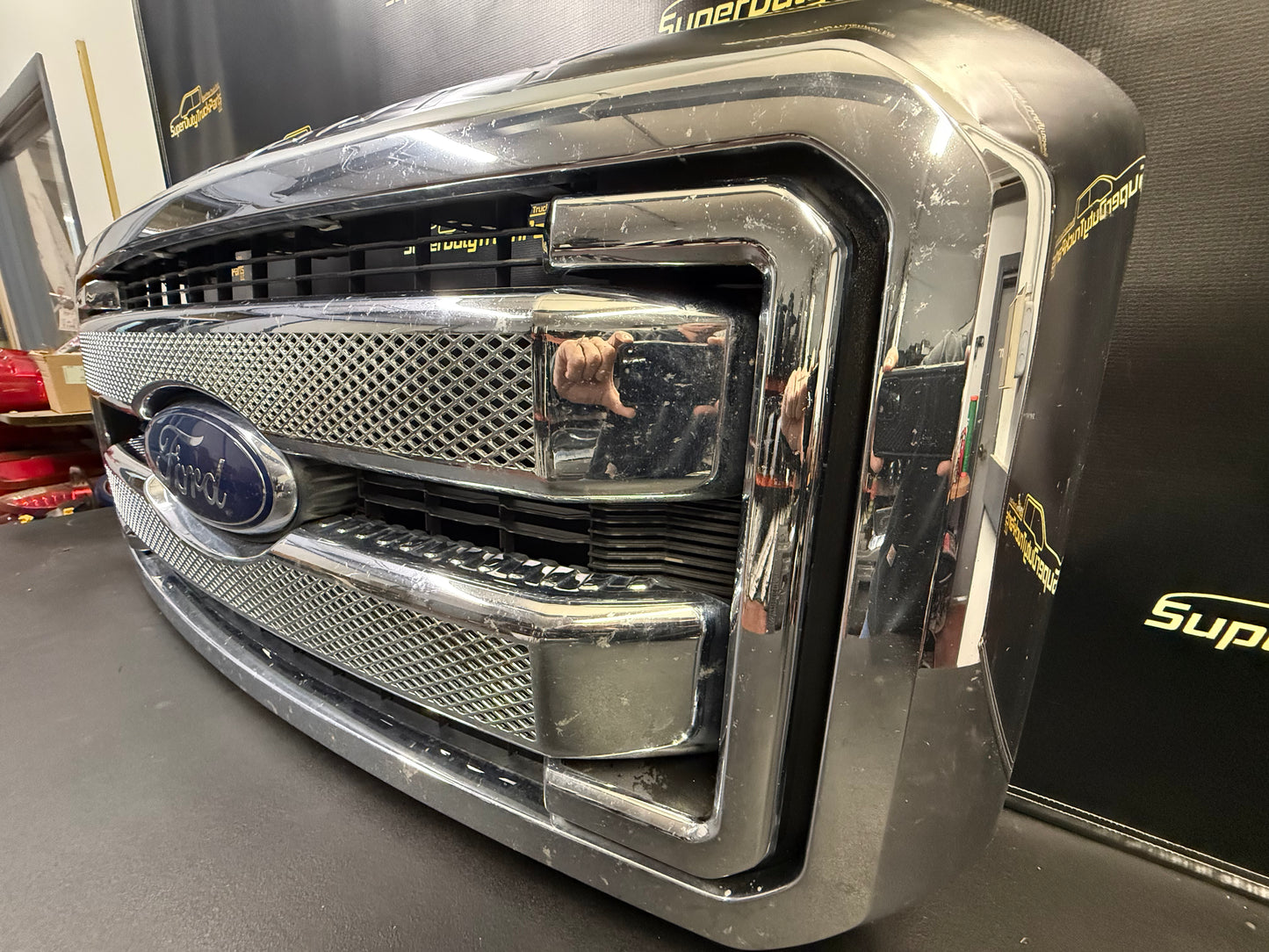 2011-2016 Ford Super Duty Chrome Grille #1113