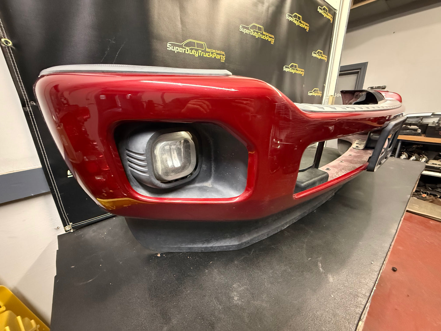 2011-2016 Ford F250 F350 Super Duty Front Bumper Ruby Red #1104