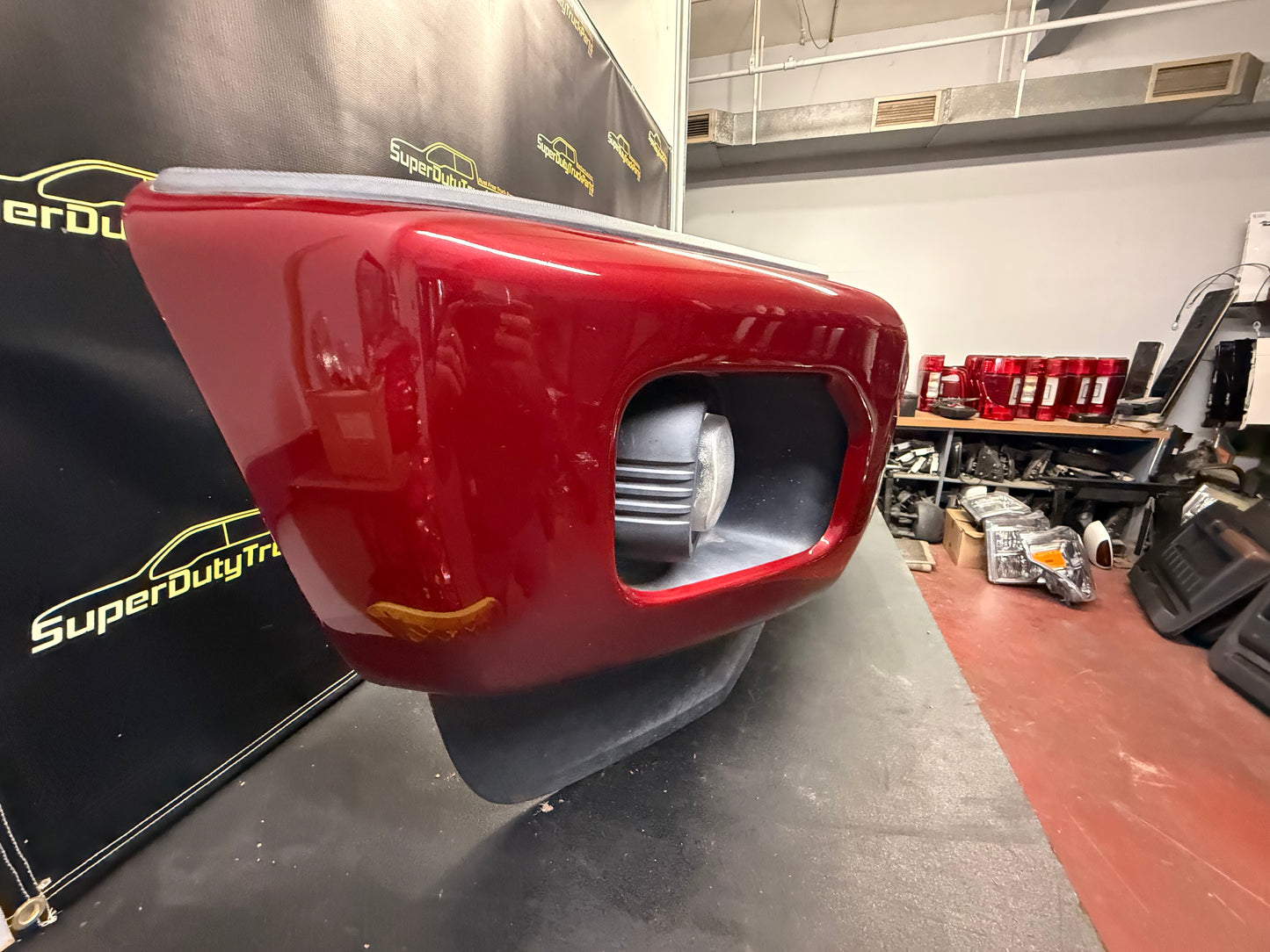 2011-2016 Ford F250 F350 Super Duty Front Bumper Ruby Red #1104