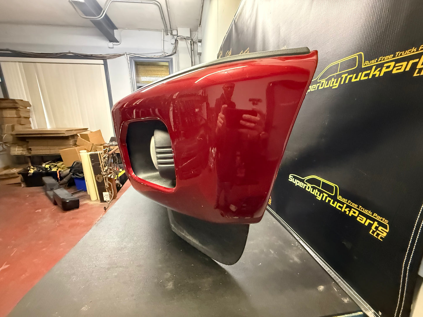 2011-2016 Ford F250 F350 Super Duty Front Bumper Ruby Red #1104