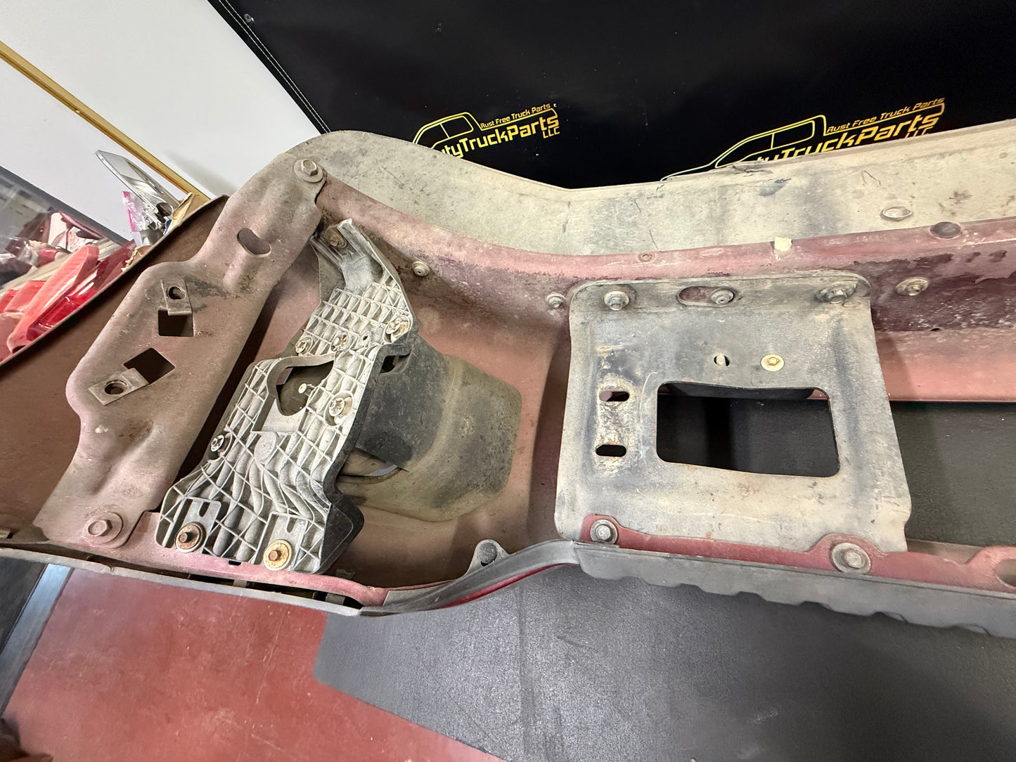 2011-2016 Ford F250 F350 Super Duty Front Bumper Ruby Red #1104